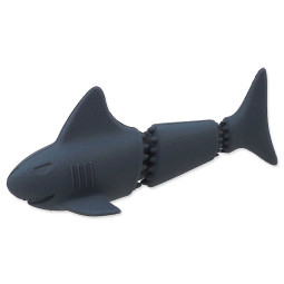 Igračka Dog Fantasy Sea Natural Toy morski pas guma plava 18,5 cm
