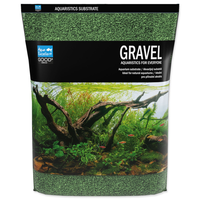 Pijesak Aqua Excellent maslinasto-zelena 1,6-2,2mm 3kg}{