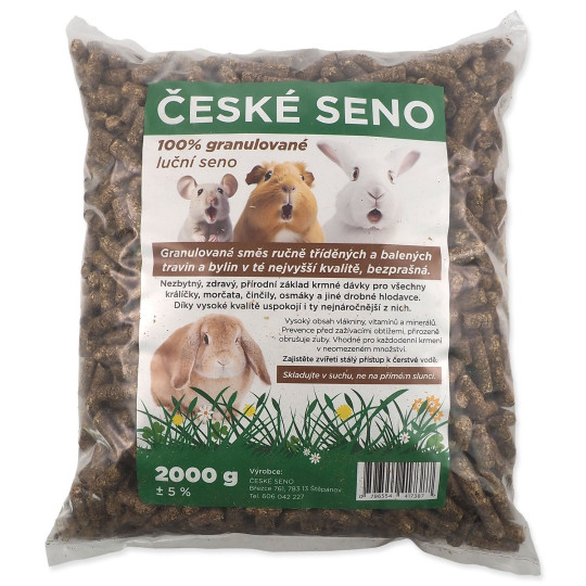 Češko lučno granulirano sijeno 2kg
