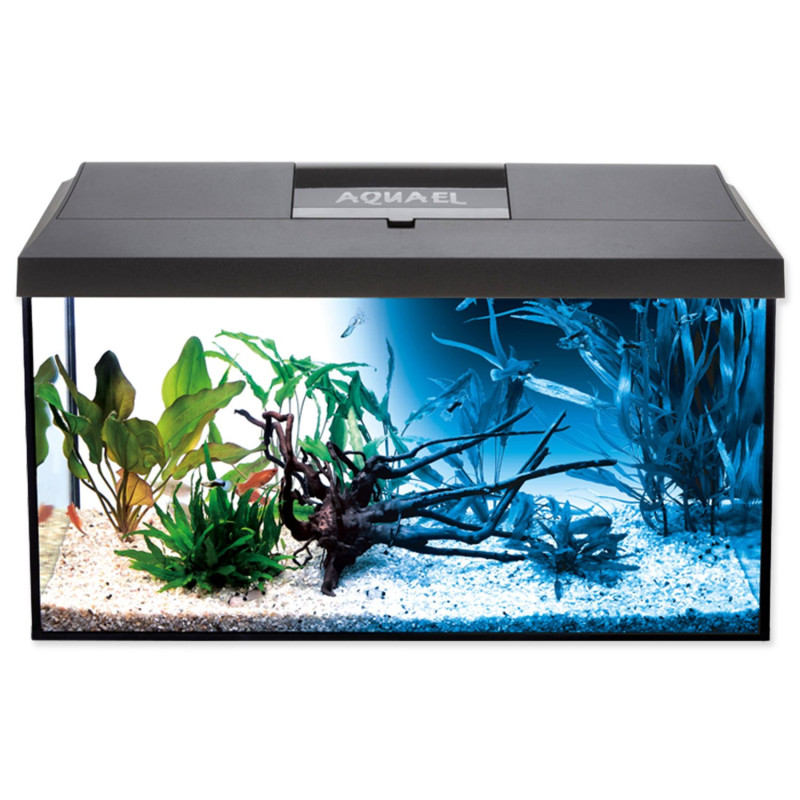 Akvarijski set Aquael LEDDY LED Day & Night crni 41x25x25cm 25l