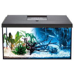 Akvarijski set Aquael LEDDY LED Day & Night crni 60x30x30cm 54l