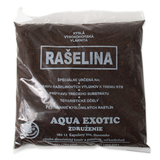 Punjenje Aqua Exotic rašelina vlaknata 150 g