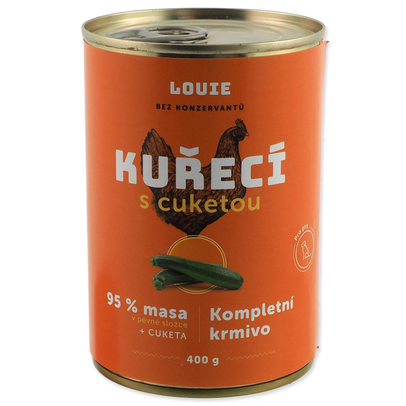 Konzerva LOUIE pileća s tikvicom 400 g