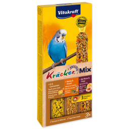 Štapići Vitakraft Kracker Trio Mix s jajetom, medom i marelicama 3 kom