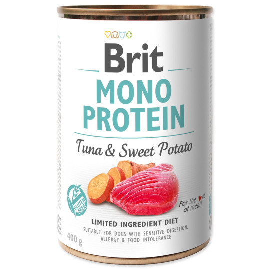 Konzerva Brit Mono Protein tunjevina s batatima 400g