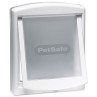 Plastična vrata PetSafe s prozirnim klapnom, bijela, izrez 28,1x23,7cm