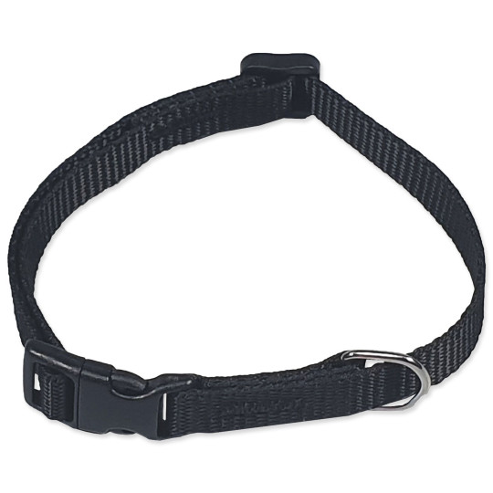 Ogrlica BAF najlon crna 1x26-35cm