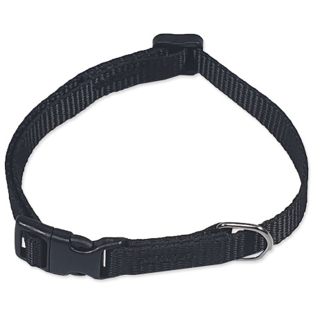 Ogrlica BAF najlon crna 1x26-35cm