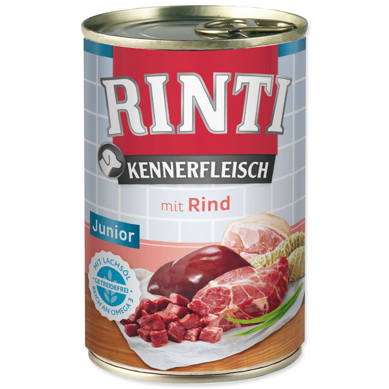 Konzerva Rinti Kennerfleisch Junior goveđe 400 g