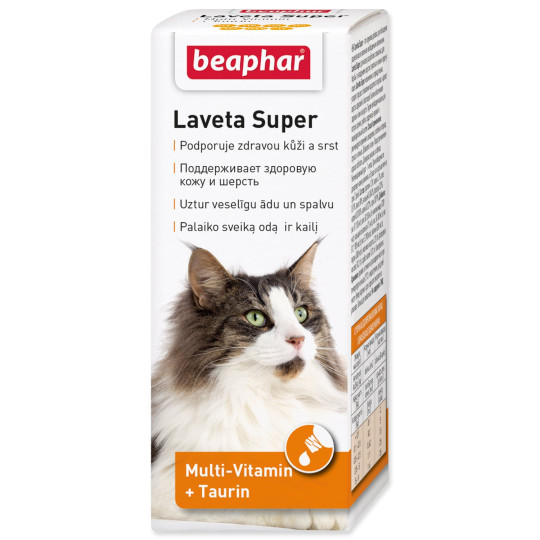 Beaphar hranjive kapi za dlaku Laveta Super 50 ml