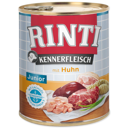 Konzerva Rinti Kennerfleisch Junior piletina 800 g