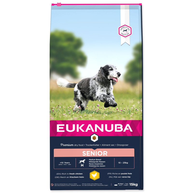 Hrana EUKANUBA Senior Medium 15 kg