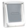 Vrata PetSafe plastična s prozirnim klapnom, bijela, izrez 37x31,4 cm