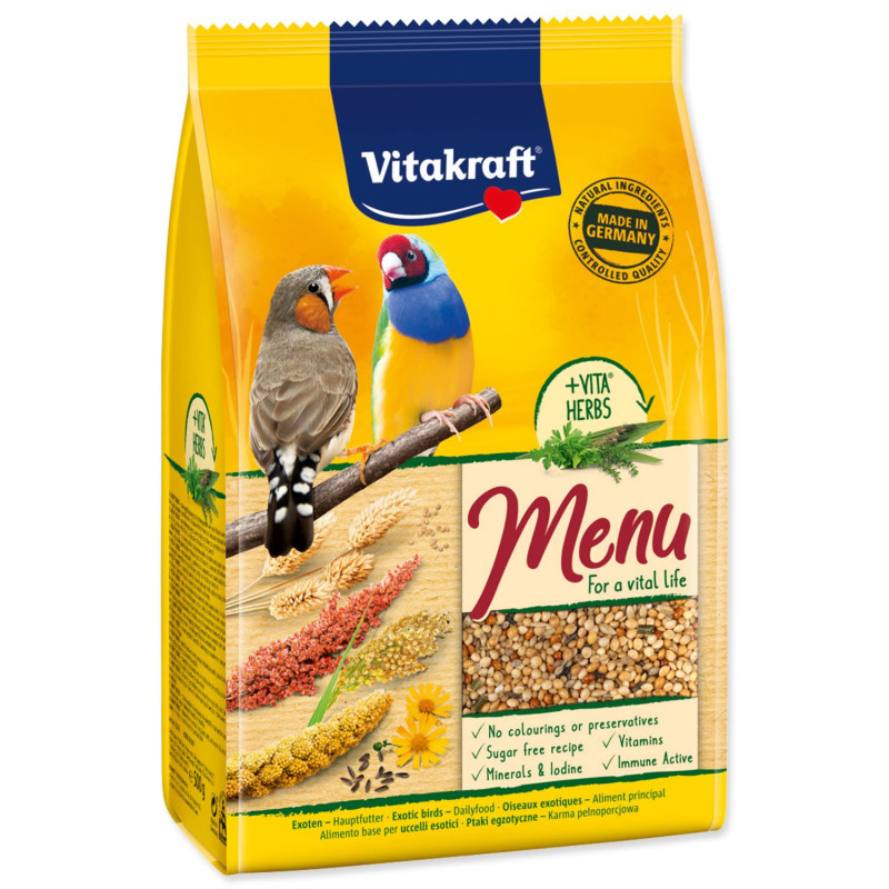 Hrana Vitakraft Vital Menu drobni egzotik 500 g