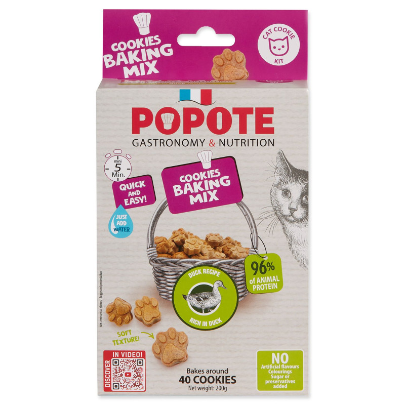 Pečena mješavina Popote s patkom za mačke 200 g