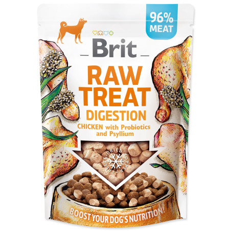 Poslastica Brit RAW TREAT Digestion sušeno zamrzavanjem Piletina 40g