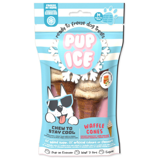 Poslastica Pup Ice rashlađujuća s vanilijom i kikiriki maslacem 2 kom 110 g