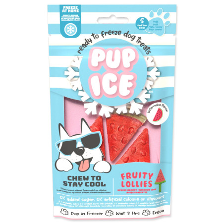 Poslastica Pup Ice rashladna s lubenicom 3 kom 90 g