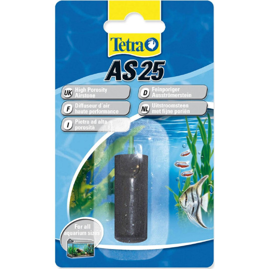 Tetra zračni kamen, valjak br. 1, crni AS25