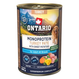 Ontario Adult monoproteinska pašteta od puretine s batatima 400 g