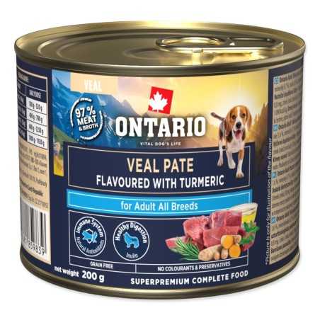 Ontario Adult teleća pašteta s okusom kurkume 200 g
