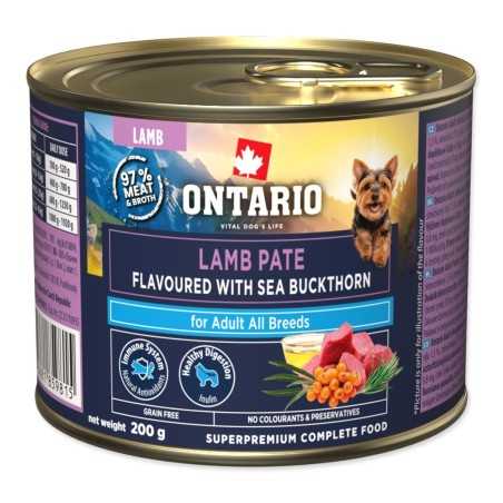 Ontario Adult janjeća pašteta s okusom rakitnika 200 g