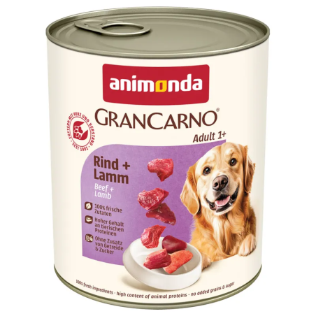 Konzerva Animonda Gran Carno Adult govedina i janjetina 800g