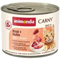 Konzerva Animonda Carny Adult govedina i piletina 200g