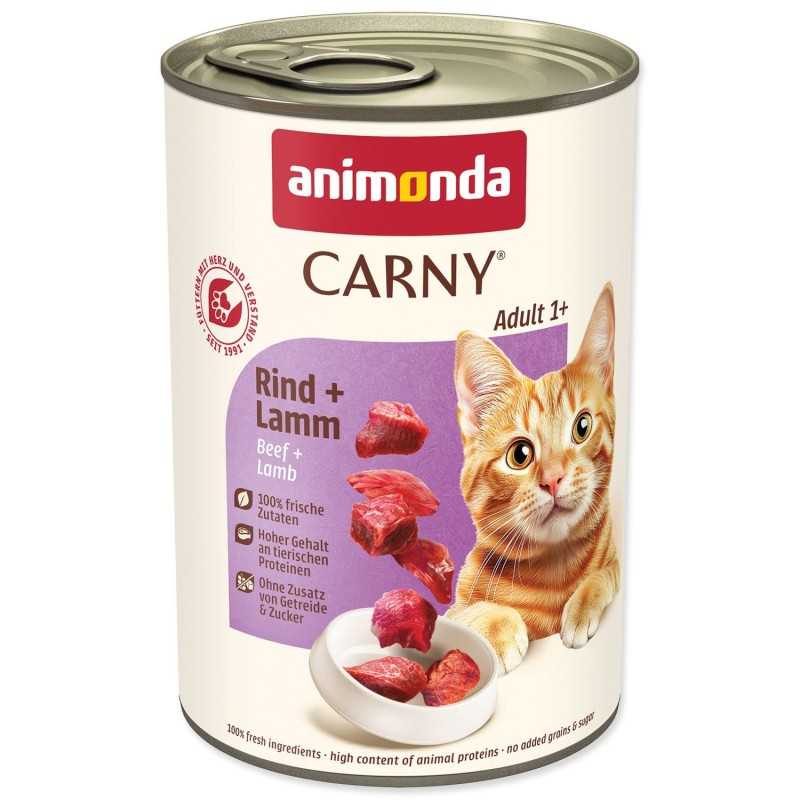 Konzerva Animonda Carny Adult goveđe i janjeće 400g