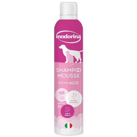 Šampón Inodorina suchá pena Aloe Vera 300ml