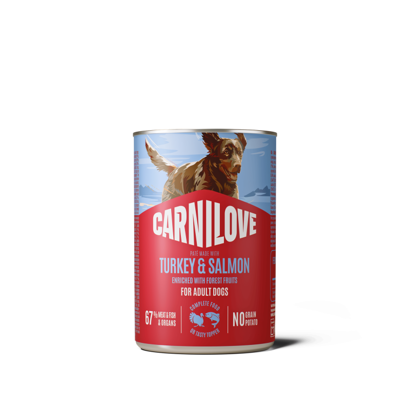 Konzerva Carnilove Dog Wild Meat losos i puretina 400g