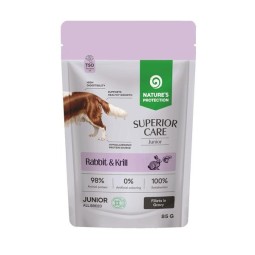 Natures P Superior care KAPSIČKA za štence GF zec&kril 85 g