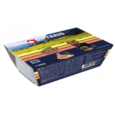 ONTARIO posudica Janjetina s rižom - 320 g