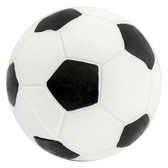 Hračka DF Latex Futbalová lopta so zvukom 10cm