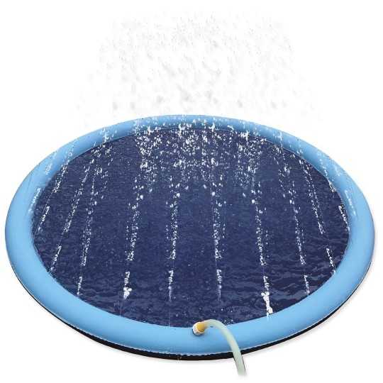 Plitki bazen Dog Fantasy s vodnim mlaznicama 150 cm