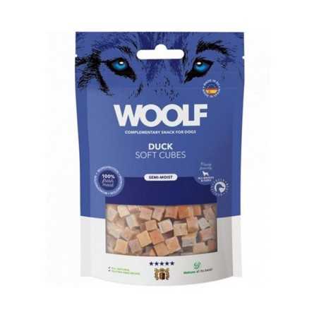 Poslastica Woolf Dog Soft Cubes Duck 100 g