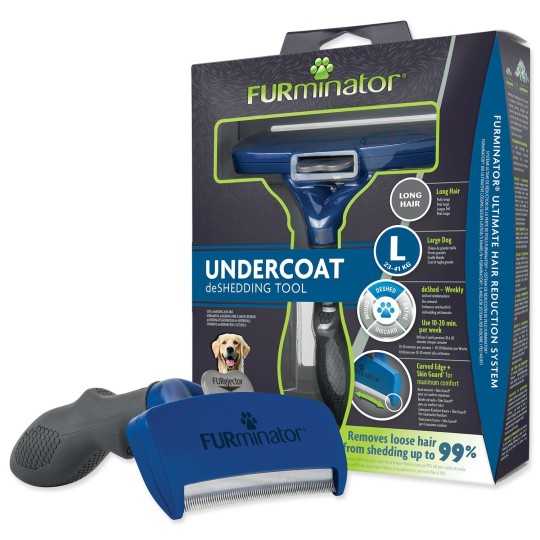 Češalj Furminator za dugu dlaku L 23–41 kg