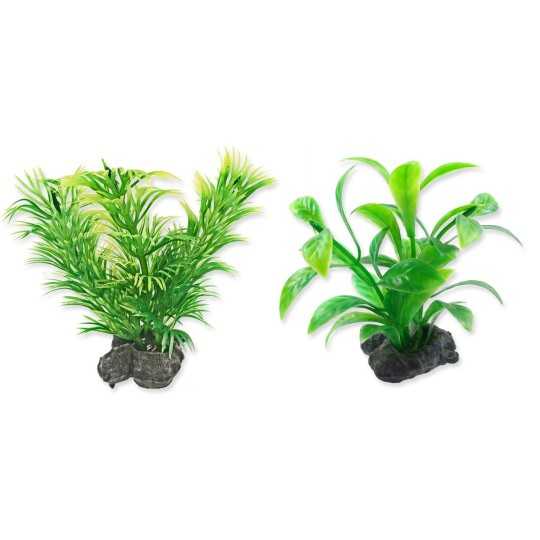 Tetra Plant Decoration Mix (zeleni) XS – 6 kom.
