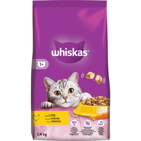 Mars WHISKAS hrana za odrasle mačke s piletinom 1,4 kg