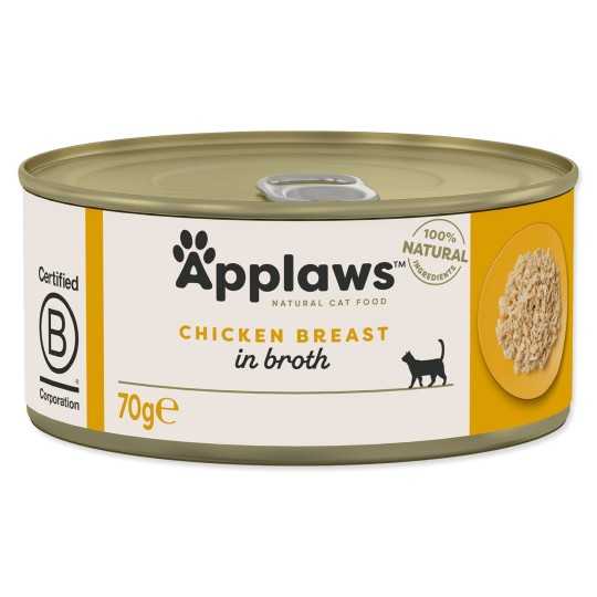 Konzerva Applaws Cat pileća prsa 70 g