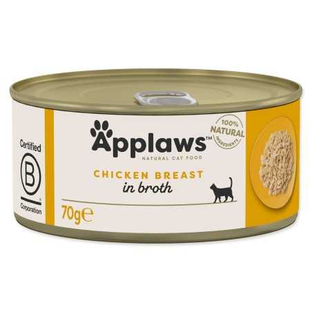 Konzerva Applaws Cat pileća prsa 70 g
