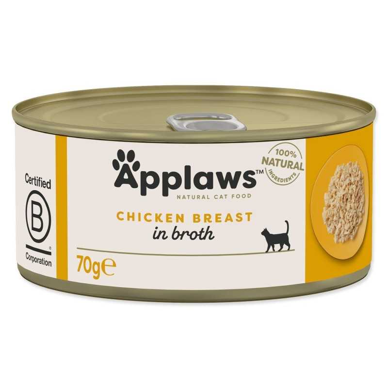 Konzerva Applaws Cat pileća prsa 70 g