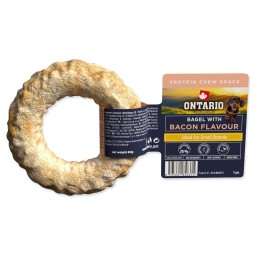 Poslastica Ontario Protein žvakaći bagel 8,9cm, Small