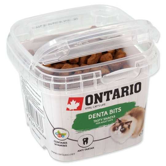 ONTARIO POSLASTICA ZA MAČKE DENTALNI ZALOGAJI 75 G