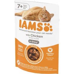 Kapsica IAMS Delights Adult Senior piletina u umaku 85 g