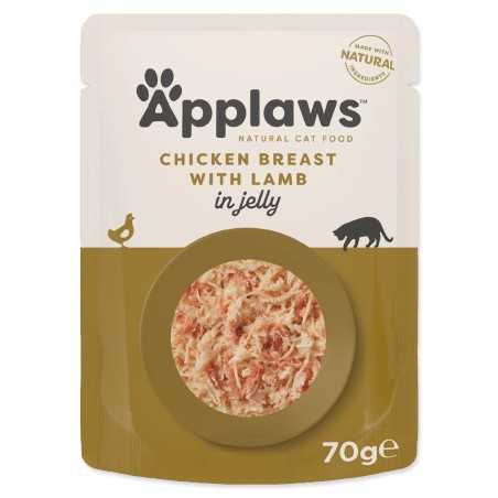 Kapsica Applaws Cat piletina s janjetinom u želeu 70g