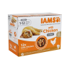 IAMS Delights Kitten piletina u umaku multipack 12 x 85 g