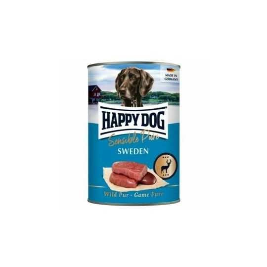 Happy Dog PREMIUM - Fleisch Pur - konzerva od divljači 400 g