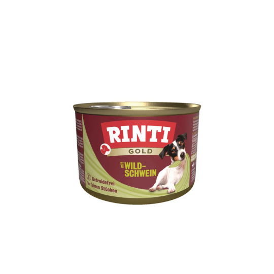 Konzerva Rinti Gold Adult divlja svinja 185g