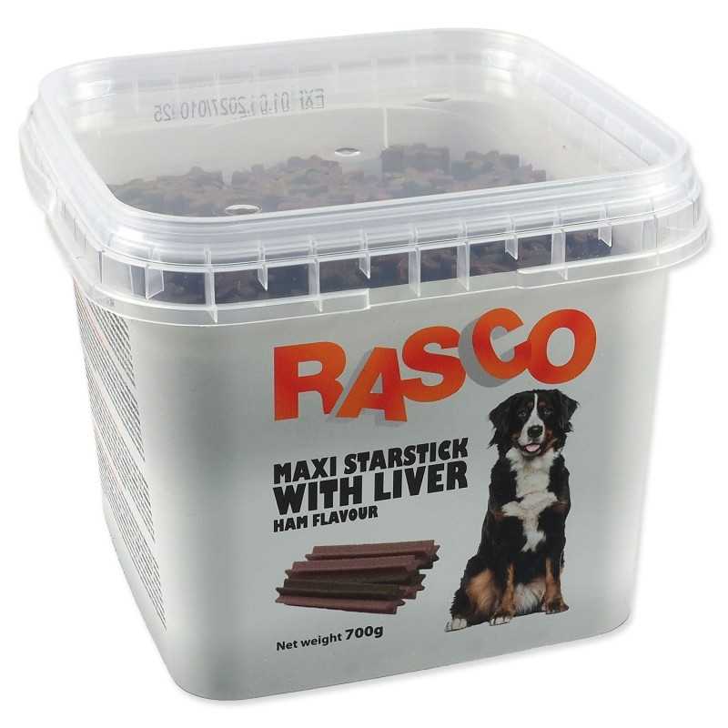 Poslastica Rasco zvjezdica sa šunkom i jetrom 9cm 700g